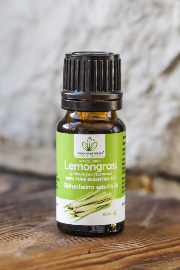 Lemongrass 100% pure essential oil, 10ml