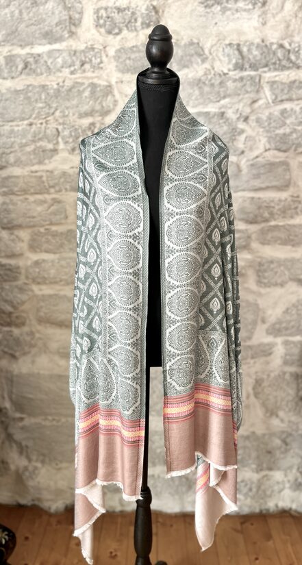 Sage Green Shawl