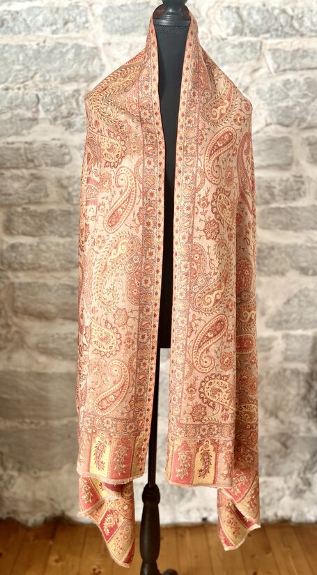 Saffron Sunset Shawl